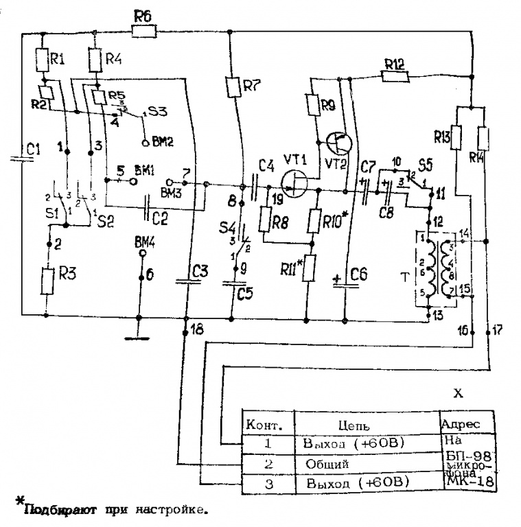 Selecting a transformer for a mic. Gearspace