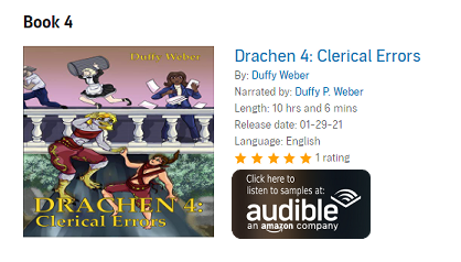Drachen 4: Clerical Errors by Duffy Weber - Audible Audiobook